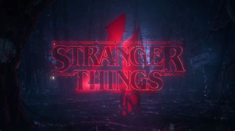 Official Stranger Things Season 4 Logo Strangerthings