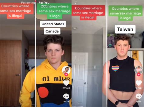Queer Tiktok Users Are Joking About Being Illegal In Countries Where