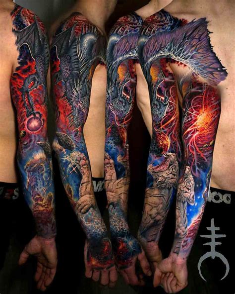 Share More Than 62 Fantasy Tattoo Sleeve Super Hot In Eteachers