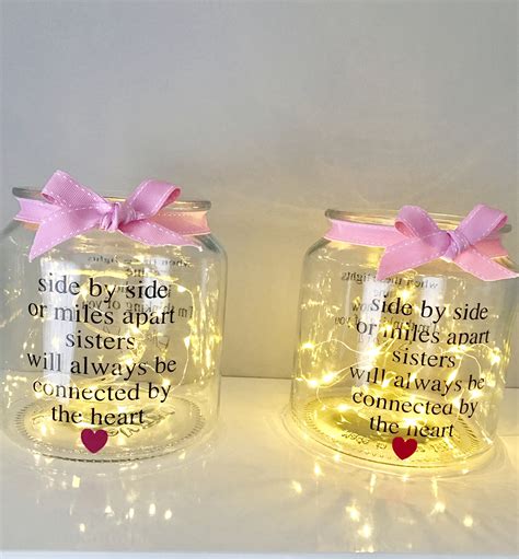 With that in mind, choose birthday gifts for sisters which aren't overly sentimental, overly serious, or overly sickly, and you'll be onto a winner. Gifts For Sister Side By Side Or Miles Apart Sister Birthday