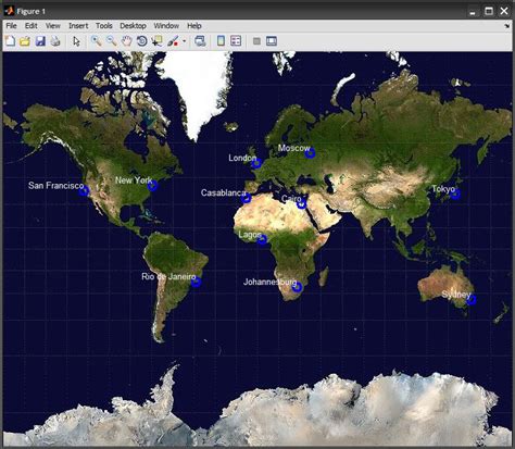 Best Answer Plot Geo Locations On Worldmap With Matlab