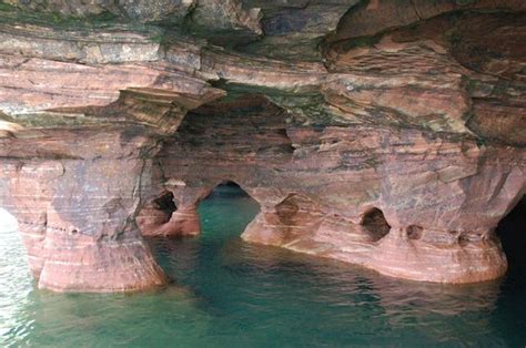 Sea Caves At Devils Island Picture Of Pmg Charters
