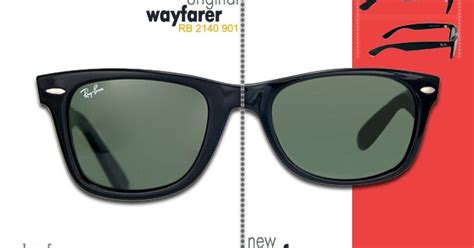 New vs original wayfarer (self.malefashionadvice). raybanfan: Differences between Ray Ban Original Wayfarer ...