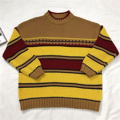 80s Vintage Knitted Sweater Cosmique Studio