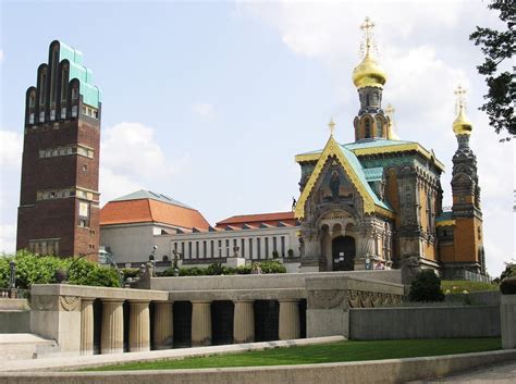 After the announcement of the engagement, the grand duke consulted the viennese architect josef maria olbrich. Darmstadt | andreas osiander