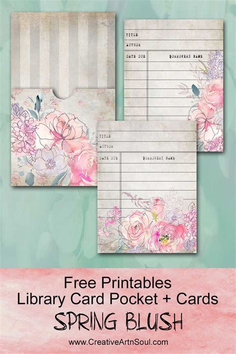 Free towing for buying old motorcycles. Free Junk Journal Printables: Library Cards and Pocket in ...