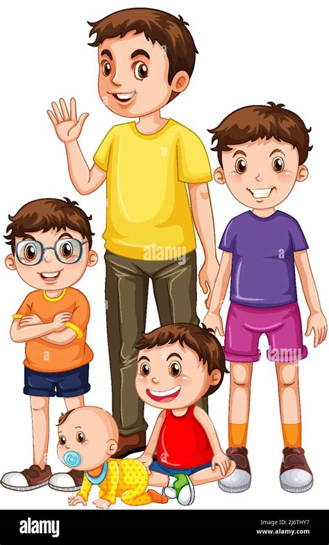 Different Ages People Group Illustration Stock Vector Image And Art Alamy