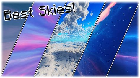 Top 10 Best Sky Overlays Minecraft 189 Youtube