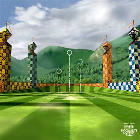 Harry Potter Quidditch Field Background It S Not An Easy Matter Translating A Magical Field