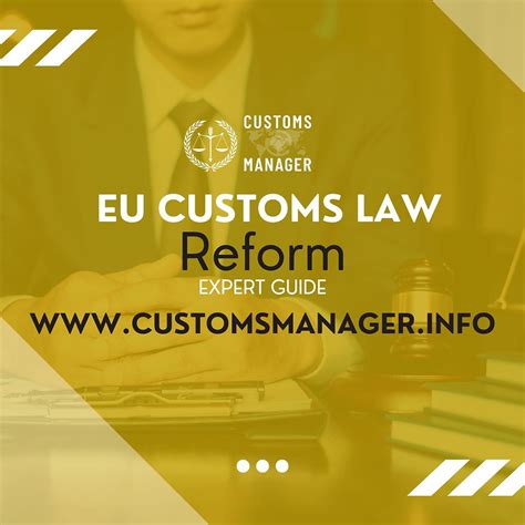 The Eu Customs Union Reform Explained