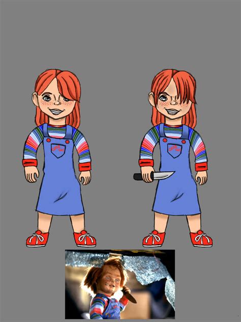 Genderbent Chucky Charlie The Good Girl Doll By Vocaloidlolls21 On Deviantart