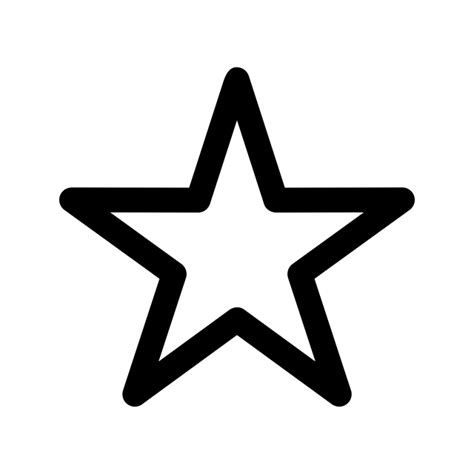 Vector Icono De Estrella Png Dibujos Iconos Estrella Alto