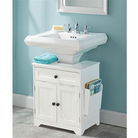 Pedestal Sink Cabinet Interior Designs And Home Decor Photos Ideas