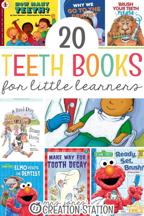 20 Teeth Books For Little Learners Little Learners Preschool Books