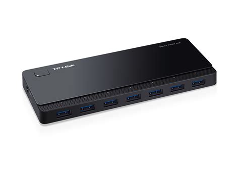 + usb ports are well spaced to avoid larger devices blocking the adjacent ports + status leds are well diffused to provide adequate indication while not being glaring. TP-Link UH700 USB 3.0 7-Port Hub Price in Pakistan | Vmart.pk