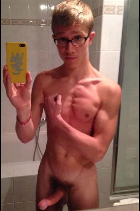 Nerdy Dude With Glasses And A Boner Nude Man Cocks
