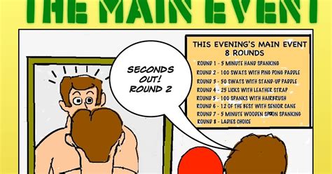 Glenmore S Adult Spanking Stories Comics The Main Event Fm Spanking Cartoon