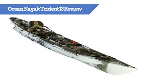 Also, it's pretty fast and offers great performance. Ocean Kayak Trident 13 Fishing Kayak Full Review ...