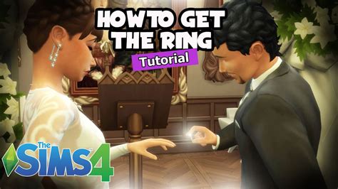 Sims 4 How To Get Him To Give The Wedding Ring Tutorial