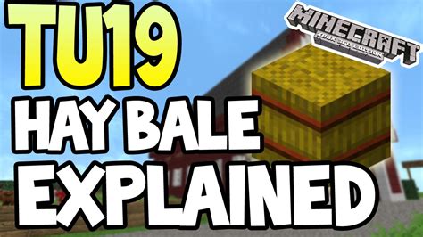 How To Make A Hay Bale In Minecraft Xbox 360