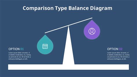 Balance Scale Infographic Diagram