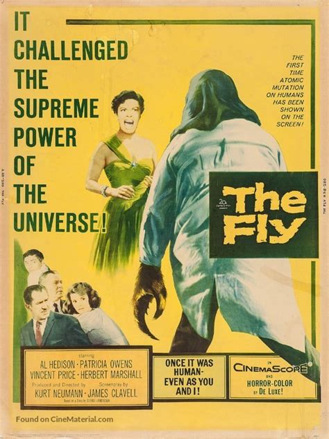 The Fly 1958 Movie Poster