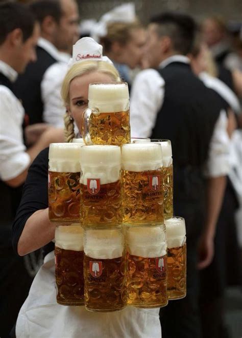 How Do They The Waiters At Oktoberfest Beer Tents Do It This