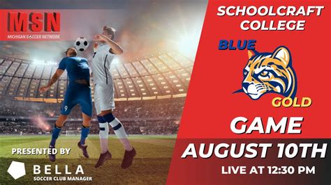 MSN PRESENTS SCHOOLCRAFT COLLEGE BLUE AND GOLD GAME - YouTube