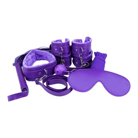 Loving Joy Beginners Bondage Kit Purple 8Pcs XXX Delivery
