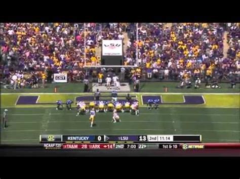 Kentucky V LSU Crazy Catch From Odell Beckham Jr YouTube