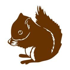 Download Squirrel Svg, Animal Svg, Animal Silhouette, Svg For Silhouette, Svg For Cricut, Animal Vinyl ...