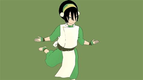 Toph Beifong Avatar The Last Airbender 3d Model By Daredivine