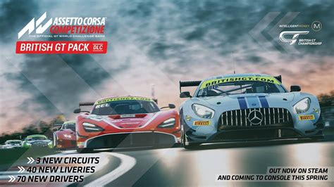 Out Now Assetto Corsa Competizione British Gt Championship Pack Youtube