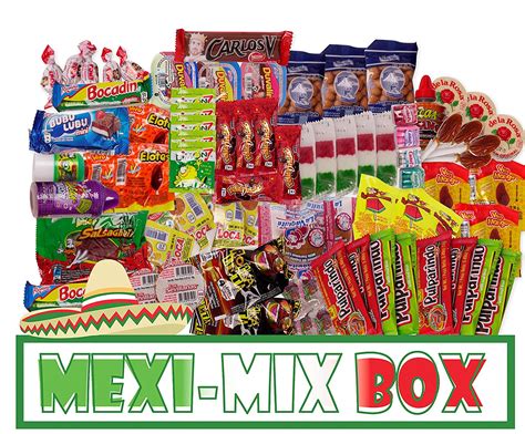 Mexi Mix Box Surtido De Dulces Mexicanos 86 Unidades