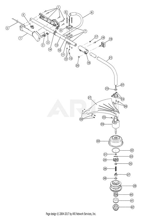 Troy Bilt TB425CS 41ADT42C766, 41ADT42C766 TB425CS Parts Diagram for
