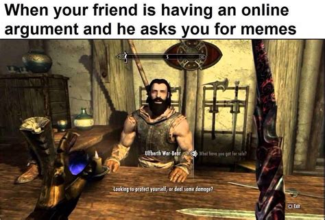 Pin By Bailie On Memes Skyrim Memes Skyrim Funny Funny Pictures