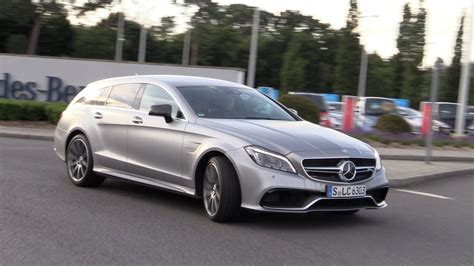 A cls63 amg shooting brake feels a lot like a $92,400 e63 amg wagon, only better. Mercedes-Benz CLS 63 AMG S Shooting Brake in Aktion - YouTube