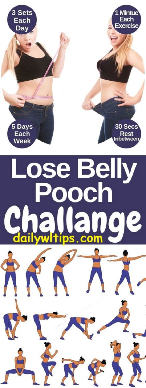 Best Workouts To Loose Belly Pooch Weight Loss Tips