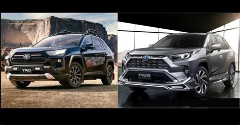 Toyota Japan Previews Trd And Modellista Styling Packages For Rav4