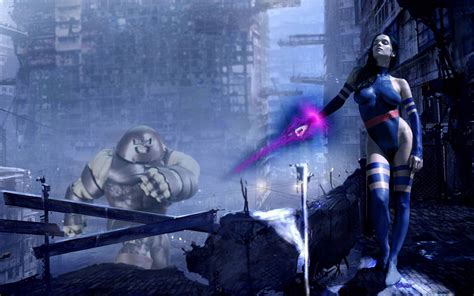 Fantasy Sexy Psylocke Warrior Babe Marvel X Men Xmen 1080p Hd