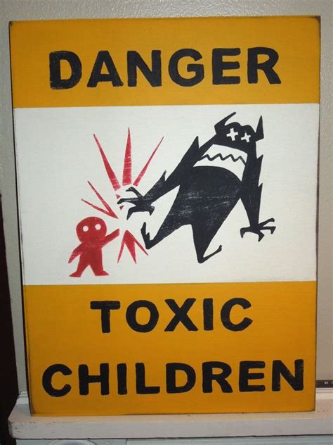 While most modern inks are now safer, it's always better. Monsters U Disney movie DANGER TOXIC CHILDREN hand painted ...