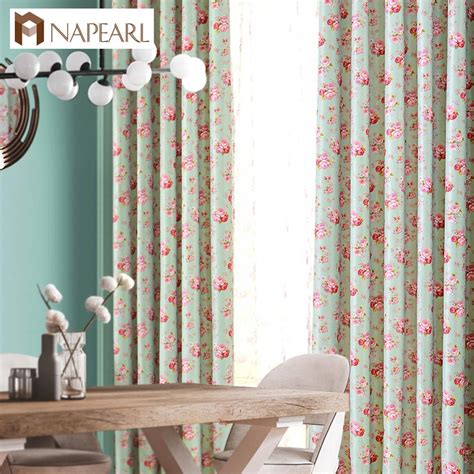 Napearl 1 Piece Short Window Curtains For Bedroom Treatment Drapery