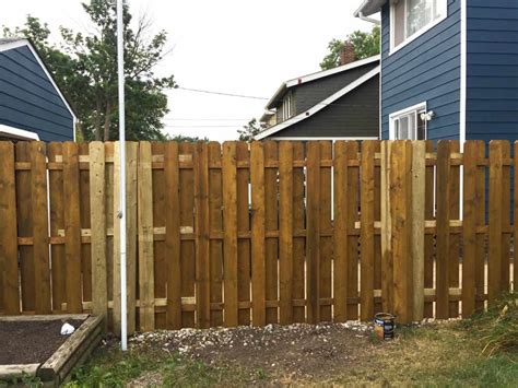 How To Convert A Chainlink Fence To A Wood Fence And Then We Tried