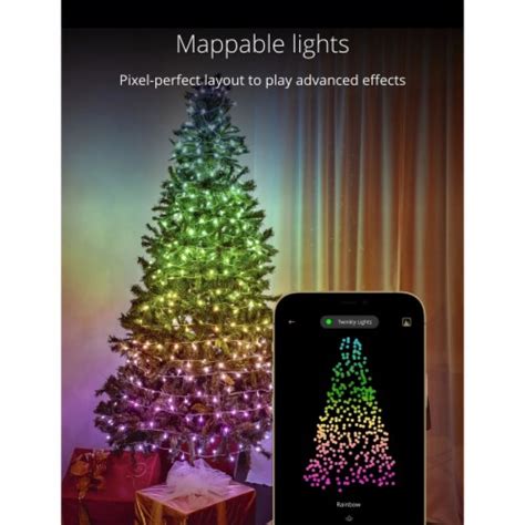 Twinkly Pre Lit Tree App Controlled 5 Foot Artificial Christmas Tree