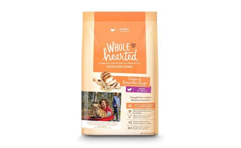 This new natural dog food features thoughtfully crafted recipes with the healthy nutrients. WholeHearted Dog Food Review | My Pet Needs That