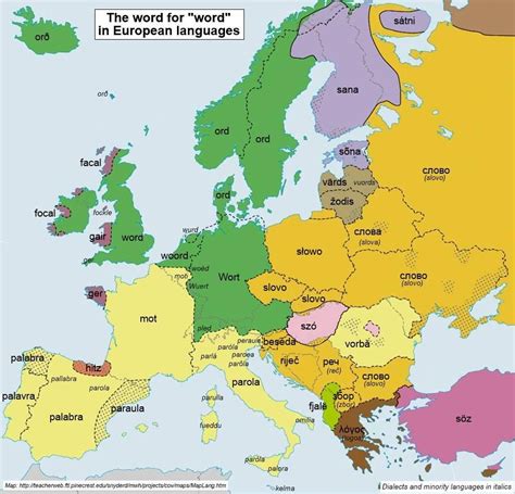 Amazing Maps On Twitter European Languages Language Map Map