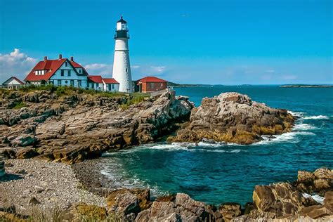 Maine Lighthouses And Beyond Portland Head Lighthouse