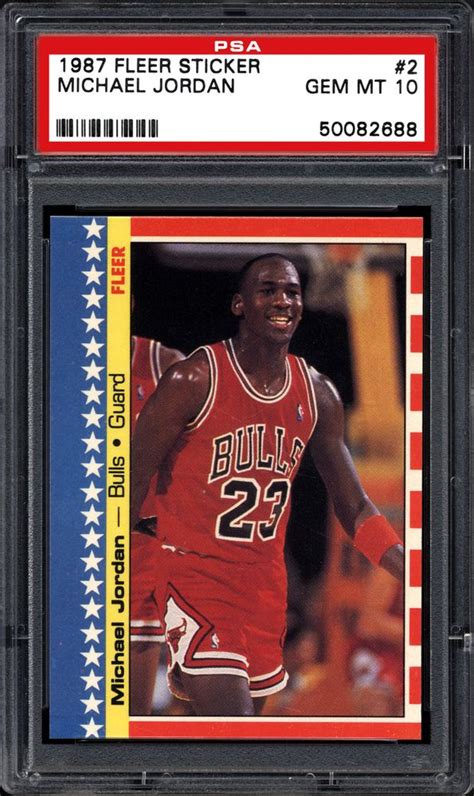Rookie cards, autographs and more. Auction Prices Realized Basketball Cards 1987 FLEER STICKER Michael Jordan Summary