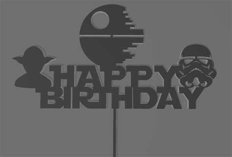Discover More Than 84 Star Wars Birthday Cake Toppers Super Hot In