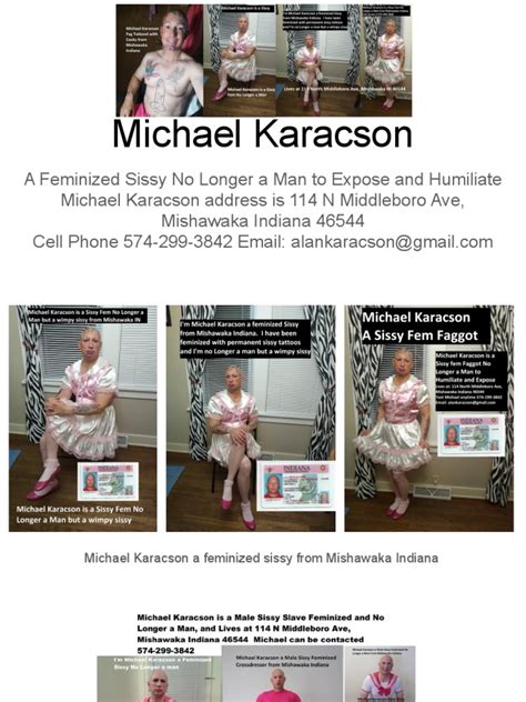 Michael Karacson Sissy Fem Exposure And Humiliation Pdf
